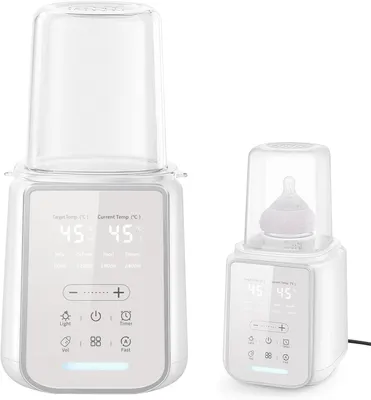 Produktbild von Babyflaschenwärmer 8-in-1, für Muttermilch, mit Sterilisator und Nachtlicht