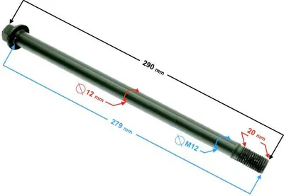 Immagine prodotto di Assale anteriore per scooter B-MAX