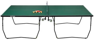 Productafbeelding van SPORTNOW Tafeltennistafel, inklapbaar, tafeltennispaneel met wielen, voor tafeltennis