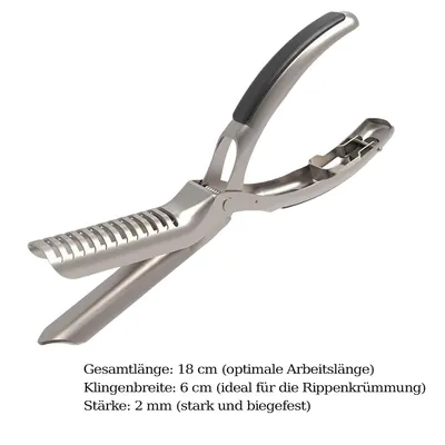 Produktbild von Rippchen-Membranentferner für BBQ Zubehör, Rippenvorbereitungswerkzeug aus Edelstahl