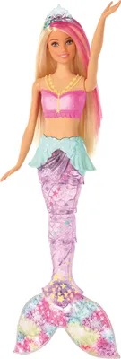 Obrázek produktu pro Barbie Dreamtopia Sparkle Lights Mermaid, Módní panenka, Ženy, 3 rok/roky, Dívka, Světelné efekty, Vícebarevný