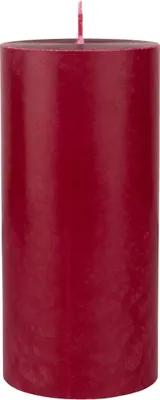 Produktbild von Duni Blunt Kerze - bordeauxrot - 7 x 15 cm - 50 Brennstunden