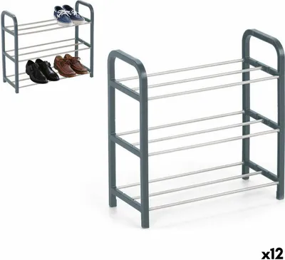 Obrázek produktu pro Kovový botník Confortime 3 úrovně 40 x 19 x 44 cm (40 x 19 x 44 cm)