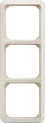 Produktbild von Elso Rahmen 3-fach FASHION Thermo perlweiß 224300