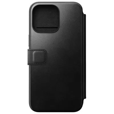 Zdjęcie produktu dla Nomad Modern Leather Folio, Folio, Apple, iPhone 15 Pro Max, 17 cm (6.7"), Czarny