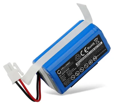Image de CELLONIC 1x Batterie pour Aspirateur Compatible avec Dibea V750, GT9, GT200 - (2600mAh , 14.8V)