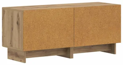 Image de vidaXL Meuble TV en bois imitation chêne artisanal