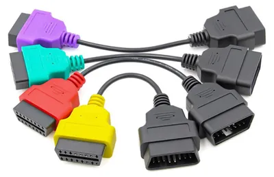 Immagine prodotto di Kit di cavi e connettori per adattatore OBD2, per software di diagnostica e scansione