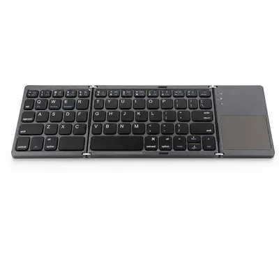 Obrázek produktu pro Skládací klávesnice s touchpadem, 63 kláves, Bluetooth, 2,4G