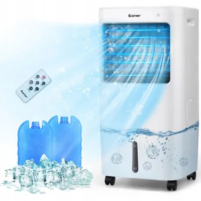 Imagen del producto de Mini aire acondicionado ES10332DE, con filtro, 65 W, color blanco