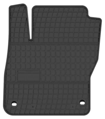 Produktbild von Fahrermatte Gummi für Ford Focus MK2 2004-2011 (Kombi/Limousine/Schrägheck) – Schwarz, passgenau – Wielganizator PRISMAT
