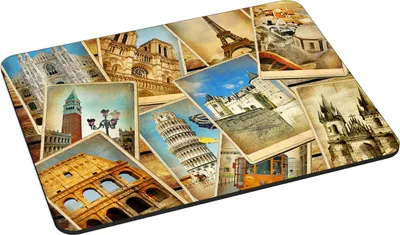 Produktbild von PEDEA Gaming Office Mauspad L  vintage travel