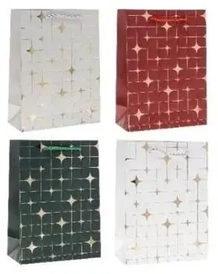 Zdjęcie produktu dla Torebka ozdobna 18x23x8cm MIX - Rozette