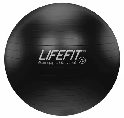 Image de Ballon de gymnastique LIFEFIT® ANTI-BURST 75 cm, noir