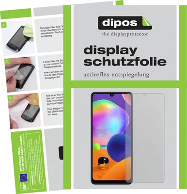 Produktbild von 2x Schutzfolie für Samsung Galaxy A31 matt Displayschutzfolie Folie Display Schutz dipos