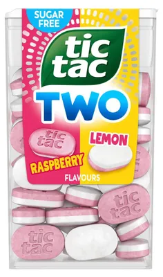 Image de Tic Tac Deux Framboise & Citron (16 x 38 g)