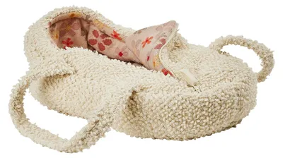 Produktbild von Smallstuff Puppen Liegewanne Off White Bouclé