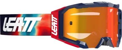 Immagine prodotto di Occhiali Leatt Velocity 5.5, colore blu/rosso, lente rossa con VLT 28, blu e rosso