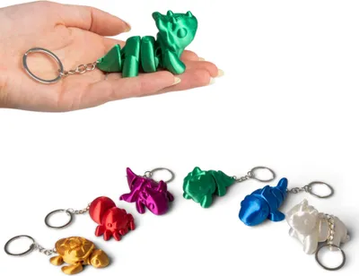 Zdjęcie produktu dla Brelok do kluczy, kolorowy, plastikowy -