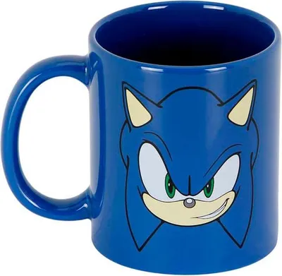 Zdjęcie produktu dla Ceramiczny kubek do kawy Sonic the Hedgehog, pojemność 11 uncji