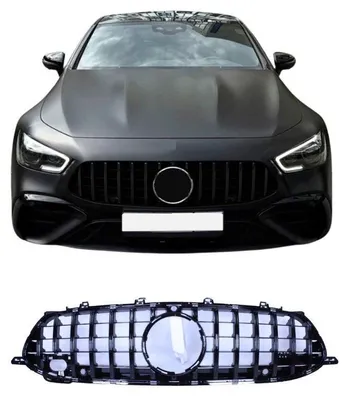 Obrázok produktu pre Chladičová mriežka pre Mercedes AMG GT 4-dverový x290 18+ čierna