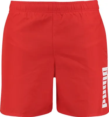 Produktbild von PUMA Herren Badehose SWIM MEN MID Shorts Stretch Badeshorts Swim Shorts  , Farbe:Red, Bekleidungsgröße:XL