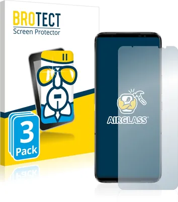 Produktbild von 3x BROTECT Schutzglas für ASUS ROG Phone 6 Schutzfolie Panzer Folie Glas Display Schutz klar