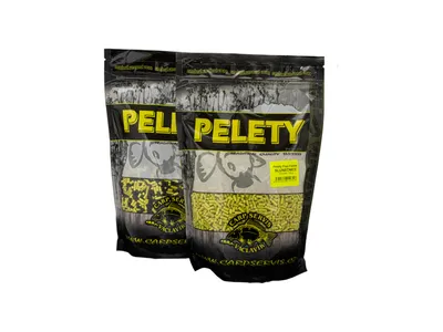 Obrázek produktu pro CSV Carp Servis Václavík pelety Fluo Feeder 700g Příchuť: Slunečnice