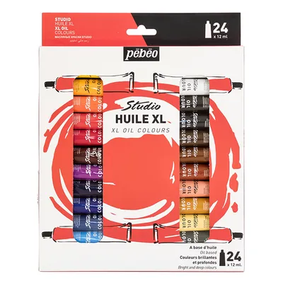 Produktbild von Pebeo Studio XL Ölfarbenset, 12 ml, (24er Pack)