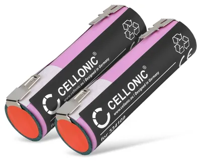 Produktbild von subtel 2x Akku für Werkzeug Kompatibel mit Bosch Ciso, Kompatibel mit Black & Decker KC460LN, Kompatibel mit Relaxdays Gartenschere - (2900mAh, 3.7V)
