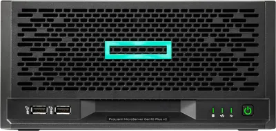 Produktbild von HPE ProLiant MicroServer Gen10+ v2 - 4,1 GHz - G6405 - 16 GB - DDR4-SDRAM - 180 W - Ultra Micro Tower