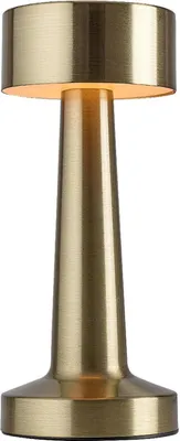 Image de Lampe de table moderne dorée USB pour salon chambre à coucher fonctionnant sur piles LED à couleur variable 2,7W SENAN Rabalux