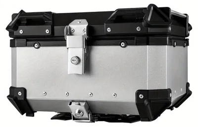Productafbeelding van Motor Achterkoffer - Motor Bagagebox - Motor Koffer - Motor Topkoffer - 65L Aluminium Achterkoffer