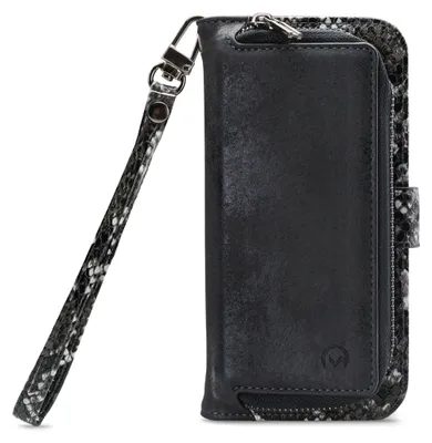 Produktbild von Mobilize 2in1 Magnet Zipper 2-in-1 Klapphülle für iPhone 12 Pro Max - 3 Kartenfächer Schwarz