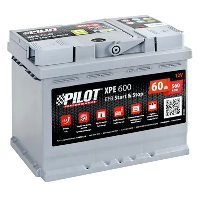 Produktbild von Autobatterie 12V Pilot Start-Stop EFB 60 Ah 560 A L2