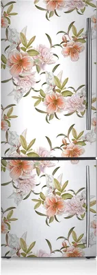Produktbild von Kühlschrankmagnete Kühlschrank Magnetfolie Magnete Küche 60x180 cm - Frühlingsblumen