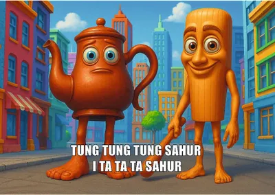 Image de TREFL Puzzle BrainRots : Tung Tung Sahur 200 dlc