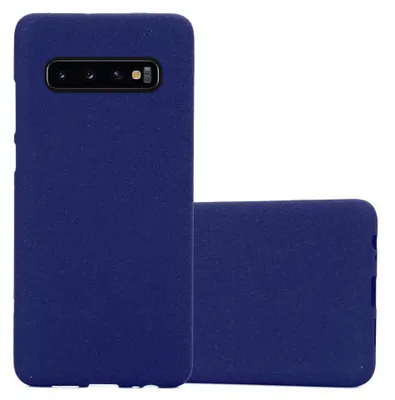Produktbild von Cadorabo Schutzhülle für Samsung Galaxy S10 4G Hülle in Blau Handyhülle TPU Etui Cover Case
