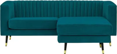 Produktbild von Universelles Ecksofa Slender aus medizinischem Schaumstoff-Velluto 36