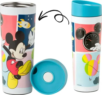 Produktbild von Thermobecher/Thermosflasche DAJAR Disney Mickey Everywhere 400ml als Geschenk
