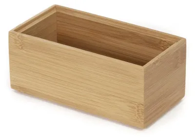 Produktbild von Compactor Osaka - Organizer aus natürlichem Bambus Größe S (15x7,5x6,5 cm) - Auf