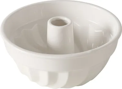 Produktbild von Backform FRESH BAKED weiß aus Keramik Gugelhupfbackform D17,5cm