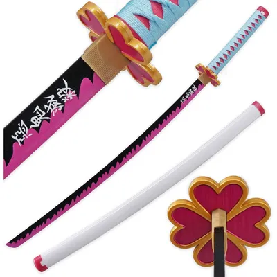 Produktbild von Bambus Schwert Katana 103cm Cosplay Anime Kanroji Mitsuri für Rollenspiel Dekoration Sammlung