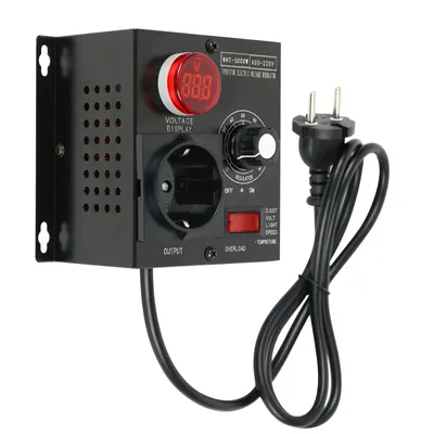 Produktbild von Spannungsregler Dimmer Schalter, AC 220V 5000W SCR Spannungsregler Motor Lüfter Drehzahlregler Dimmer,Elektronische Regulatoren,Dimmen, Verlangsamung
