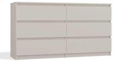 Produktbild von Selsey Malwa - Kommode mit sechs Schubladen, greige, 138 cm
