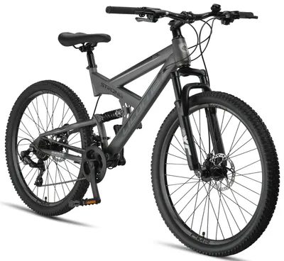Produktbild von Licorne Bike Strong 2D Premium Mountainbike Shimano,Zoll:27.5;Farbe:Anthrazit