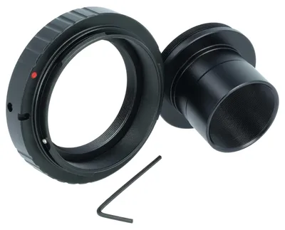 Produktbild von vhbw Adapterring, T2-Ring Adapter 1,25" - M42 x 0,75 kompatibel mit Canon EOS 600D, 60D, 5D, 5D4, 5D3, 5D2, 550D Teleskop, Kamera, Spiegelreflexkamera