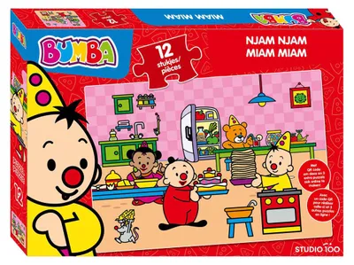 Image de Puzzle Bumba Njam Njam - 12 pièces