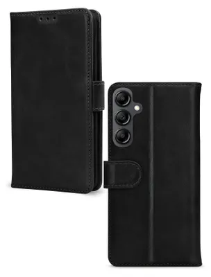 Produktbild von Mobilize Premium Gelly Wallet Handyhülle für Samsung Galaxy A14 Hülle Klapphülle Geldbörse - Schwarz