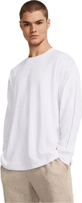 Produktbild von Under Armour Heavyweight Tonal Wordmark Sweatshirt Weiß S / Regular Mann Weiß S